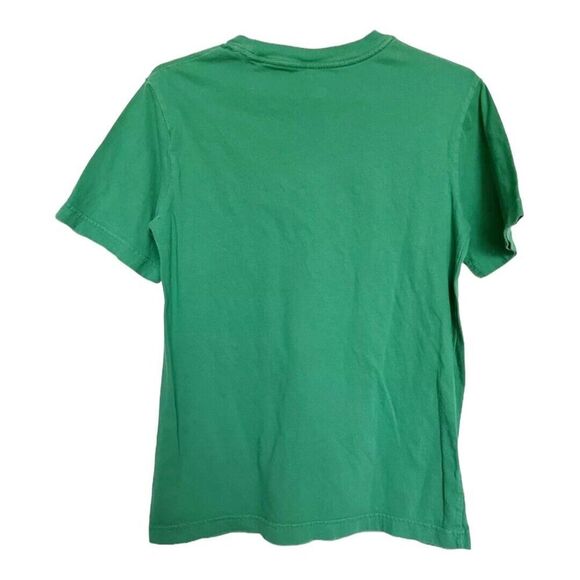 Cherokee T Shirt Ultimate Tee Boys Size Large Solid Green Cotton Basics Spring‎ - Picture 2 of 4